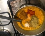 A picture of step 5 of Paneer and Cheese Butter Masala.