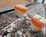 عکس مرحله 1 از دستور ژله دورنگ