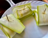 Foto del paso 3 de la receta: Saquitos de calabacín