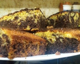Foto del paso 8 de la receta: Bizcocho marmoleado de naranja y cacao, con esencia de vainilla