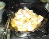 A picture of step 1 of Chicken karahi.
