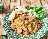 Foto langkah ke 7 dari resep Nasi Goreng Rendang.