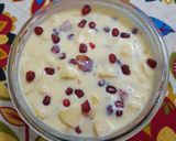 A picture of step 6 of Fruit custard.