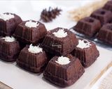 Foto langkah ke 7 dari resep Brownies Kukus Keju.
