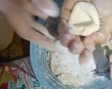 Foto langkah ke 4 dari resep (661) pempek dos (tanpa ikan) isi telur dan keju.
