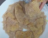 عکس مرحله 3 از دستور شنیسل مرغ و سیب زمینی 🍟🍗
