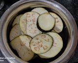 A picture of step 2 of Maharashtrian Style Baingan Fry / Brinjal Fry.
