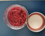 Foto del paso 4 de la receta: Mermelada Keto de frambuesa y chía