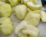 Foto del paso 4 de la receta: Torta de arándanos y manzanas