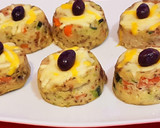 Foto del paso 10 de la receta: Budines de calabacín con dátiles, nueces y semillas de Chía
