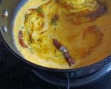 A picture of step 7 of Drumstick Kadhi.