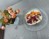 A picture of step 4 of Fruits creamy Dessert.