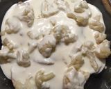Fokhagymás dubarry sertésszelet (keto) burgonyapürével (nem keto) recept fázis 3 fotója