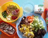 Foto langkah ke 1 dari resep Tom yam udang sayur jamur.