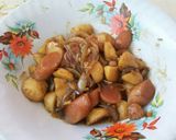 Foto langkah ke 5 dari resep Rice Bowl Teriyaki Chicken Meatballs and Sausages.