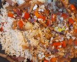 Pirított rizs kínai módra recept fázis 5 fotója