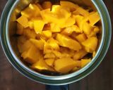 A picture of step 2 of Mango Lassi.
