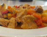 Foto del paso 7 de la receta Estofado de cerdo al ron con verduras + receta aprovechamiento