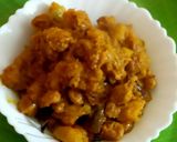 A picture of step 7 of Pumpkin and soyabean fry.