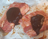 Foto del paso 1 de la receta: Costillar al horno con barbacoa y miel