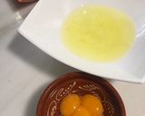 A picture of step 4 of Tarta de Santiago.