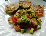 Foto del paso 4 de la receta: Rodajas de chile morrón y ensalada de nopales