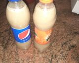 A picture of step 3 of Brown mixed fruit smoothie en honey.