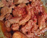 Foto langkah ke 5 dari resep Krengsengan Daging dan Tahu.