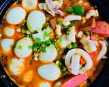 Hình bước làm 7 của món Lẩu Tokbokki