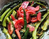A picture of step 5 of Broccoli Leaves Bhaji.