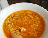 A picture of step 11 of Chicken Soup (Çorbë pule).