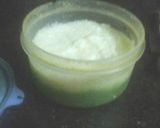 A picture of step 14 of Innovative indian cake capsicum halwa,mango firni and firni.