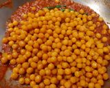A picture of step 5 of Matar ko achaar (Nepali style with sesame and tamarind).