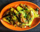 গাঠি কচু (gathi kochu bhaja recipe in Bengali) রেসিপি ধাপ - 4 ছবি