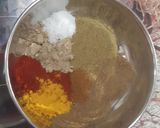 A picture of step 1 of Frankie Masala.