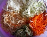 Zöldséges tócsni recept fázis 2 fotója