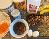 Hình bước làm 1 của món Oatmeal mixed with grains (yến mạch trộn các hạt ngũ cốc)