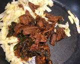 Gambar langkah 2 resipi Nasi Goreng Kambing (Leftover recipe).