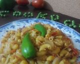 A picture of step 6 of Chicken macroni.