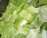 Foto langkah ke 1 dari resep Tumis selada (Lettuce).