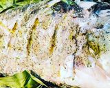 Foto del paso 3 de la receta: Robalo a la Crema Kalamata y Romero, acompañado de Champiñones y Cebolla Roja. De Entrada: Coles Br
