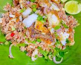 รูปขั้นตอนการทำที่ 3 ของ ข้าวขยำปลากระพงทอด