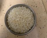 A picture of step 1 of Barley podi dosa.