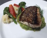 A picture of step 3 of Fish Steak.