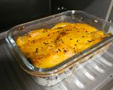 Foto langkah ke 5 dari resep Salmon rice mentai with mozarela.