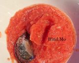 A picture of step 3 of Shish Barak with Tomato Sauce.