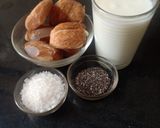 A picture of step 1 of Ice apple milkshake.