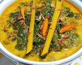 Foto langkah ke 3 dari resep Gulai Daun Singkong.