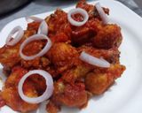A picture of step 7 of Butt Chicken Karahi.