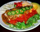 Mike's 5 Minute Smothered Green Chili Chicken Burritos recipe step 5 photo